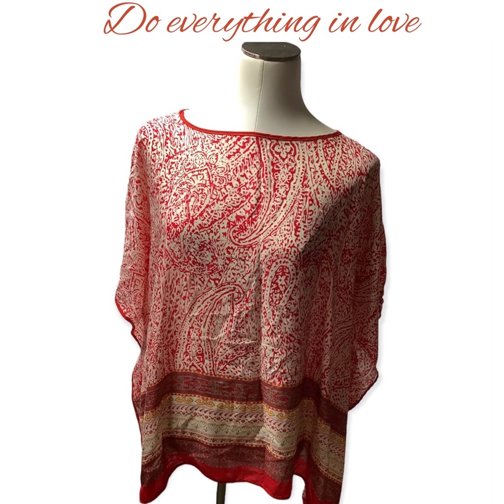Do everything in love Women’s Tunic Blouse-One Size